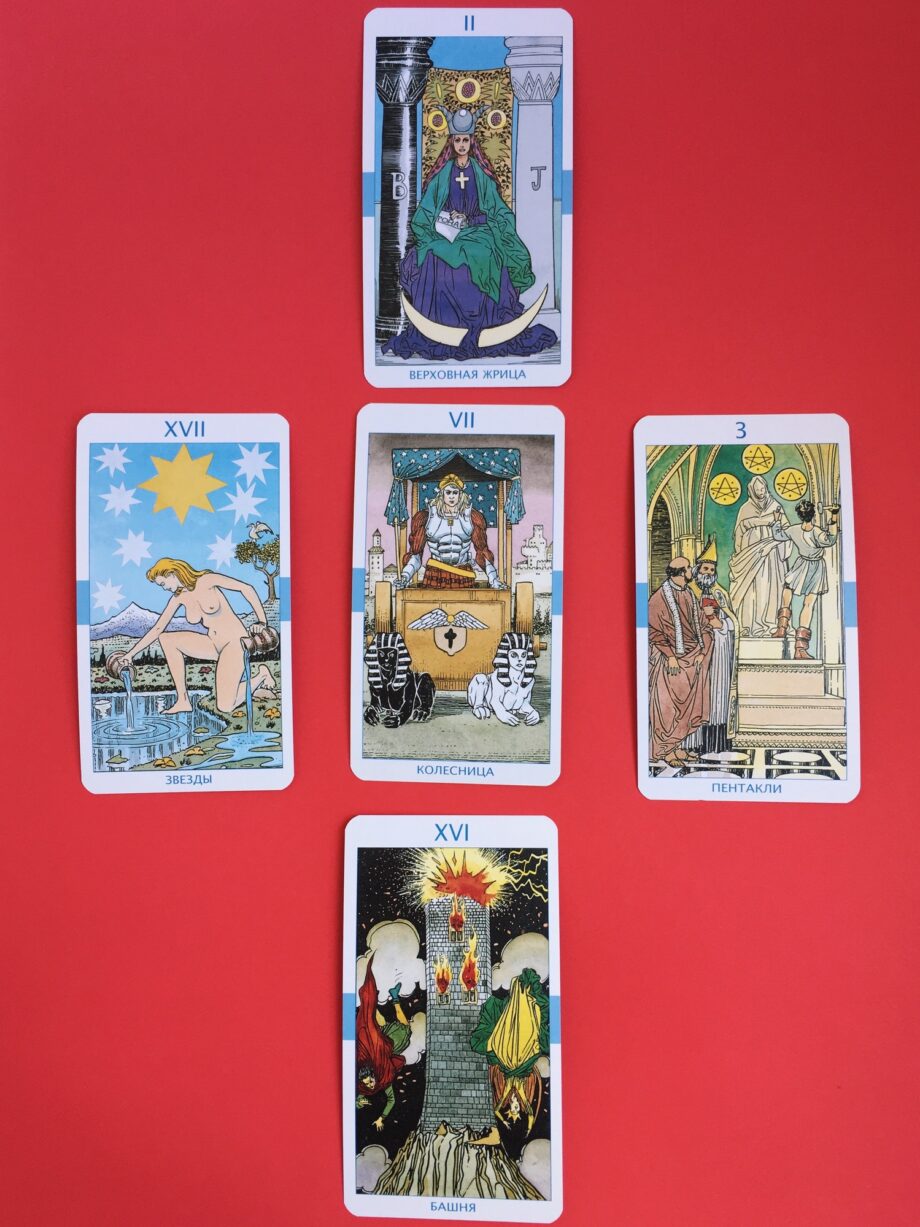 Reading tarot